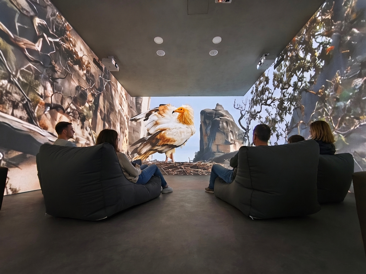 Immersive εμπειρία με γύπα στο Terra Immersia