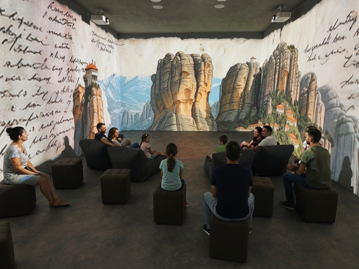 Καθίσματα στο Immersive Experience Chamber